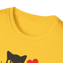 Load image into Gallery viewer, Kitty Hearts | Unisex Softstyle T-Shirt