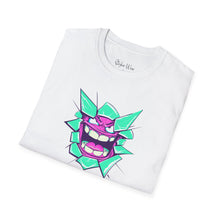 Load image into Gallery viewer, Neon Breakout Face Pop Art | Unisex Softstyle T-Shirt