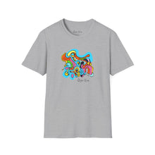 Load image into Gallery viewer, Abstract Colorful Drawing | Unisex Softstyle T-Shirt