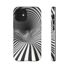 Load image into Gallery viewer, Black &amp; White Illusion | iPhone, Samsung Galaxy, and Google Pixel Tough Cases