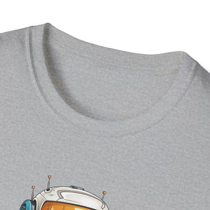 Happy Robot | Unisex Softstyle T-Shirt