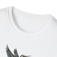 Load image into Gallery viewer, Vintage Tattoo Style Bird | Unisex Softstyle T-Shirt