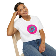 Load image into Gallery viewer, Neon Pink Donut | Unisex Softstyle T-Shirt