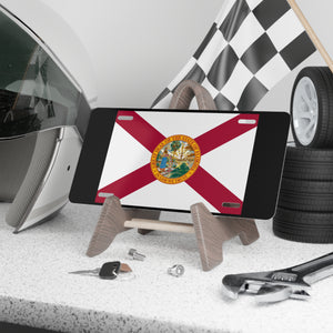 Florida State Flag Vanity Plate