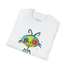 Load image into Gallery viewer, Alien Abstract Sketch | Unisex Softstyle T-Shirt