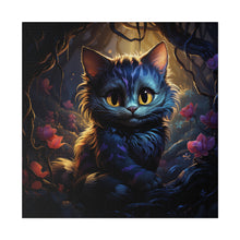 Load image into Gallery viewer, Fantasy Cat Wall Art | Square Matte Canvas