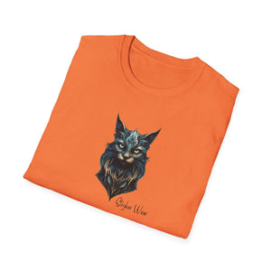 Judging Cat | Unisex Softstyle T-Shirt