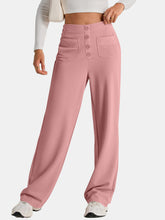 Load image into Gallery viewer, High Waist Wide Leg Pants