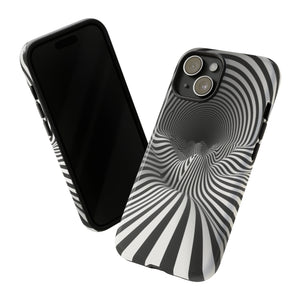 Black & White Illusion | iPhone, Samsung Galaxy, and Google Pixel Tough Cases