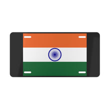 Load image into Gallery viewer, India Flag Vanity Plate