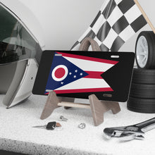 Load image into Gallery viewer, Ohio State Flag Vanity Plate