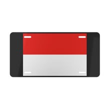 Load image into Gallery viewer, Indonesia Flag Vanity Plate