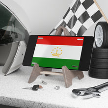 Load image into Gallery viewer, Tajikistan Flag Vanity Plate