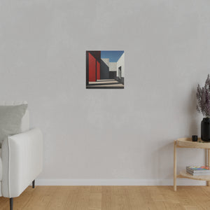 Modern Count Wall Art | Square Matte Canvas