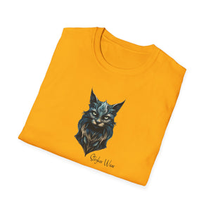 Judging Cat | Unisex Softstyle T-Shirt