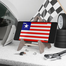 Load image into Gallery viewer, Liberia Flag Vanity Plate