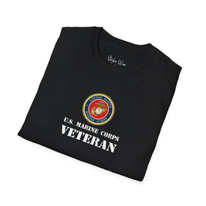 U.S. Marine Corps Veteran 2 | Unisex Softstyle T-Shirt