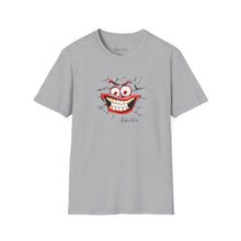 Load image into Gallery viewer, Cracked Smile Pop Art | Unisex Softstyle T-Shirt