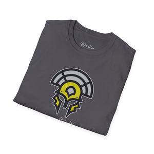 Warrior Helmet Yellow | Unisex Softstyle T-Shirt