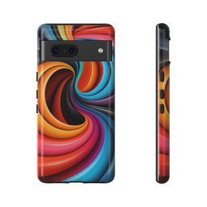 Funky Swirls | iPhone, Samsung Galaxy, and Google Pixel Tough Cases