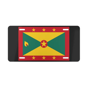 Grenada Flag Vanity Plate