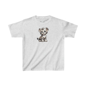 Happy Lion Cub | Kids Heavy Cotton™ Tee