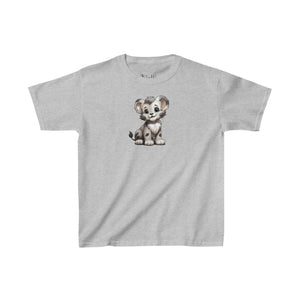 Happy Lion Cub | Kids Heavy Cotton™ Tee