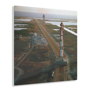 Apollo IX-X Erectin - Saturn 504 Rollout Acrylic Prints