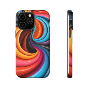 Funky Swirls | iPhone, Samsung Galaxy, and Google Pixel Tough Cases