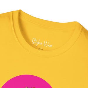 Neon Pink Donut | Unisex Softstyle T-Shirt