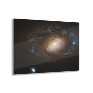 Spiral Galaxy Bursting with Stars Acrylic Prints