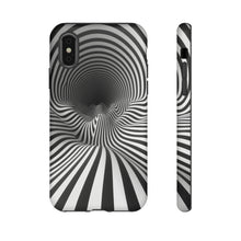 Load image into Gallery viewer, Black &amp; White Illusion | iPhone, Samsung Galaxy, and Google Pixel Tough Cases