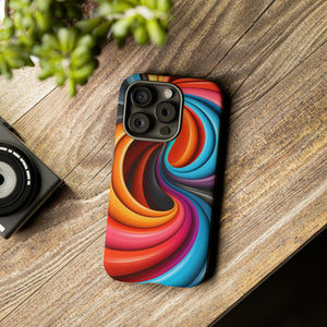 Funky Swirls | iPhone, Samsung Galaxy, and Google Pixel Tough Cases