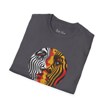 Load image into Gallery viewer, Abstract Face to Face Art | Unisex Softstyle T-Shirt