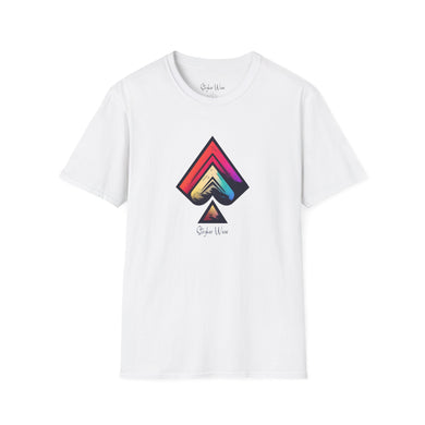 Abstract Spades | Unisex Softstyle T-Shirt