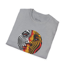 Load image into Gallery viewer, Abstract Face to Face Art | Unisex Softstyle T-Shirt