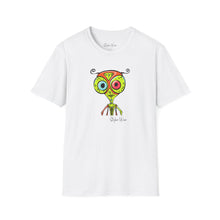 Load image into Gallery viewer, Funky Abstract Alien Sketch | Unisex Softstyle T-Shirt