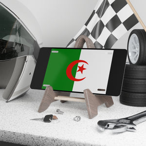 Algeria Flag Vanity Plate