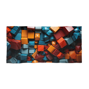 Abstract Shapes Beach Towel