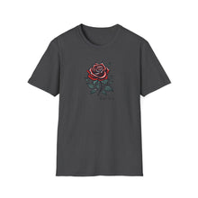 Load image into Gallery viewer, Vintage Tattoo Rose | Unisex Softstyle T-Shirt