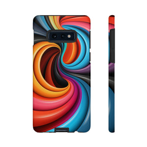 Funky Swirls | iPhone, Samsung Galaxy, and Google Pixel Tough Cases