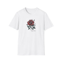 Load image into Gallery viewer, Vintage Tattoo Rose | Unisex Softstyle T-Shirt