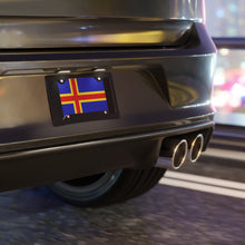 Load image into Gallery viewer, Aland Flag Vanity Plate