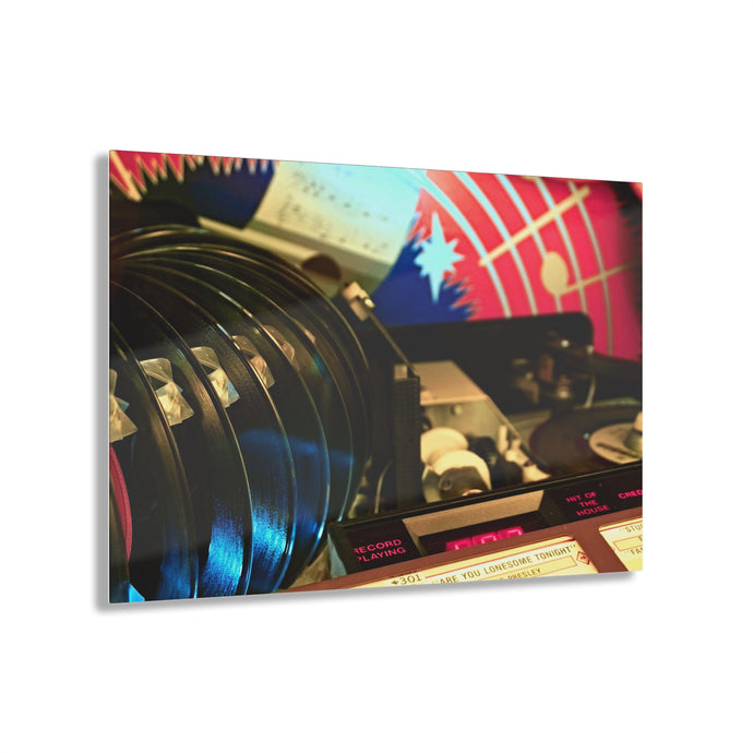 Records in the Jukebox Acrylic Prints