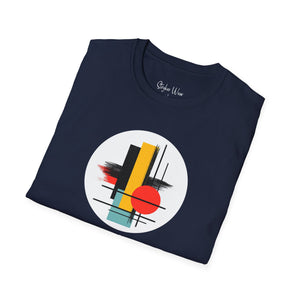 Minimalist Painted Art | Unisex Softstyle T-Shirt