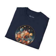 Load image into Gallery viewer, Abstract Cosmic Circle | Unisex Softstyle T-Shirt