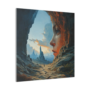 Fantasy Realm Wall Art | Square Matte Canvas