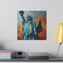 Load image into Gallery viewer, Statue of Liberty Wall Art | Square Matte Canvas