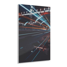 Load image into Gallery viewer, City Traffic at Night Acrylic Prints