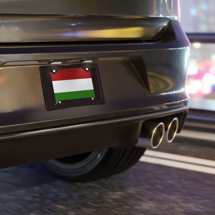 Hungary Flag Vanity Plate